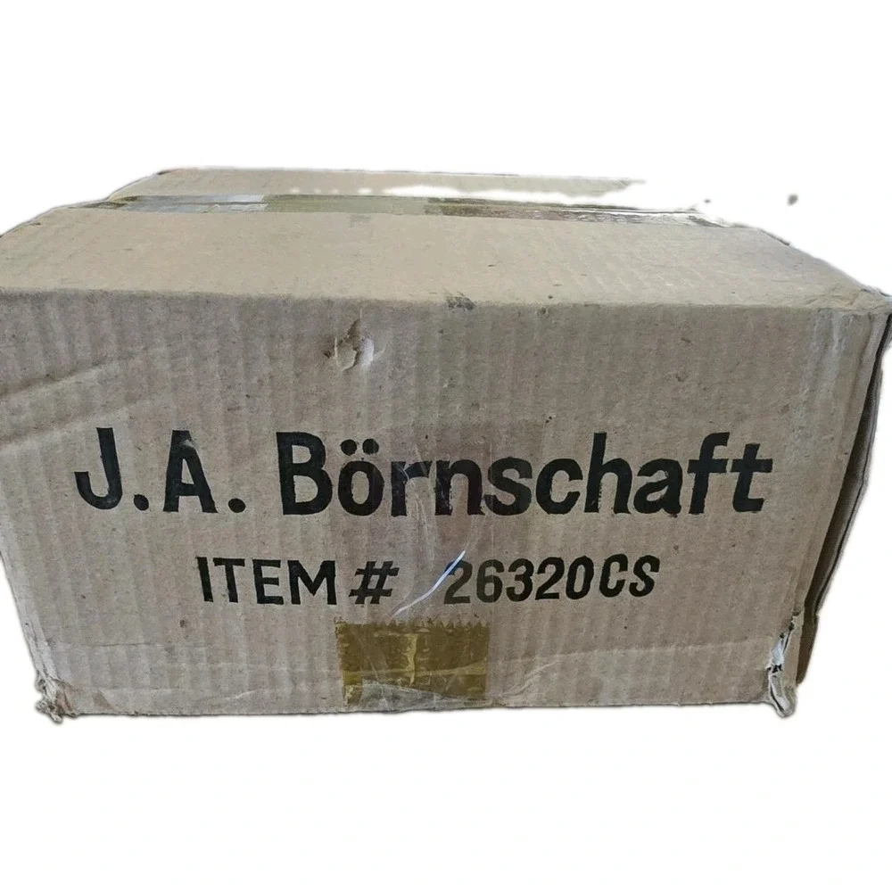Rare Vintage 1985 J.A. Bornschaft 10 piece Copper Bottom Cookware Set New In Box